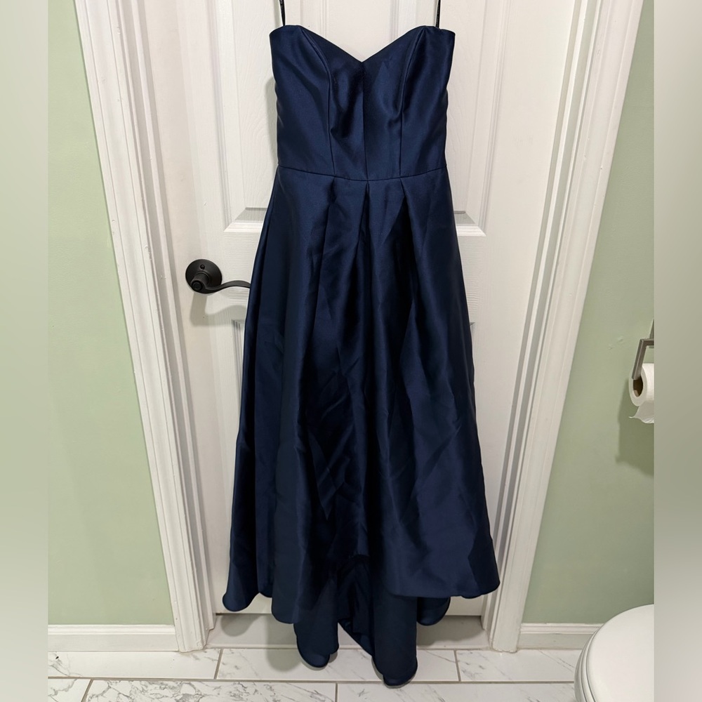 ALFRED SUNG Midnight Blue Dress Size 0